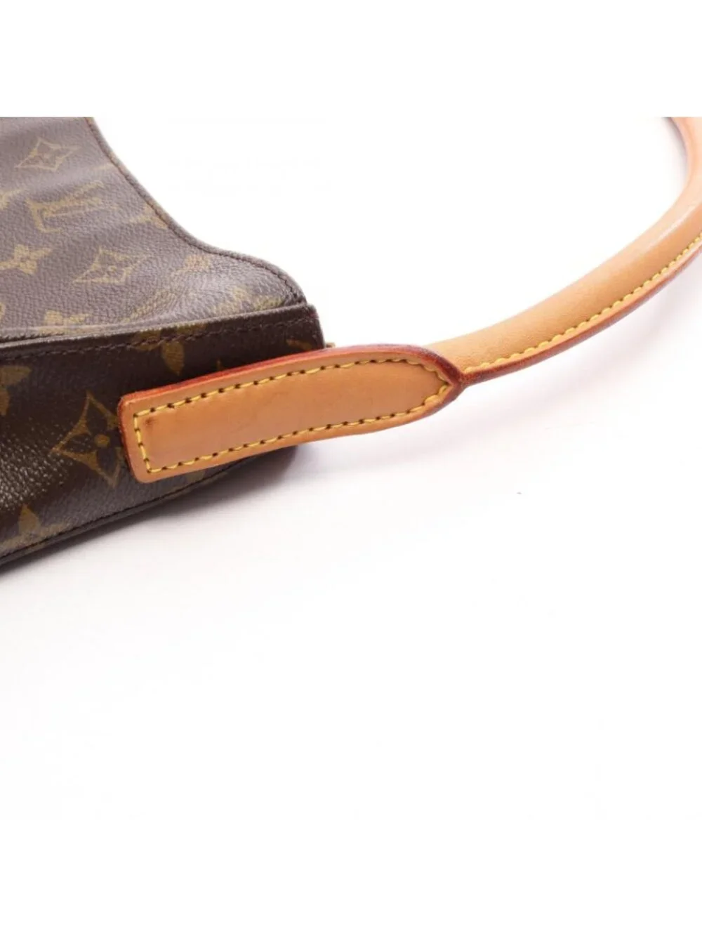 Louis Vuitton Shoulder Bag Looping GM Monogram Canvas Leather